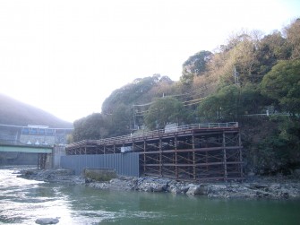 白虹橋桟橋工事