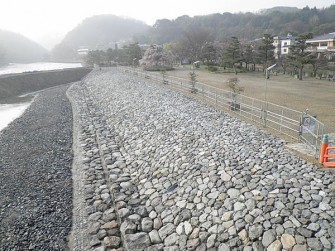 塔の島地区左岸護岸整備他工事