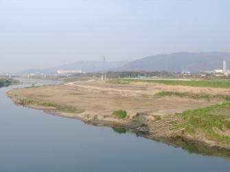 桂川淀大下津地区河道掘削工事