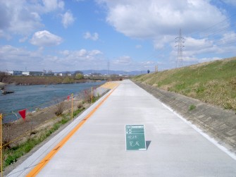 宇治菟道地区河道掘削工事