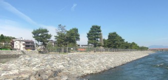 塔の島地区上流護岸工事