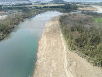 川北地区中流河道掘削工事