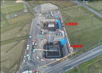 大宮峰山道路第一高架橋P5橋脚他工事