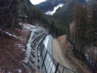 一般国道162号　川東工区道路改良工事