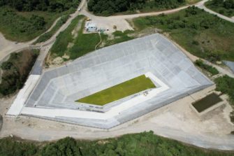 中芦原防災池造成工事